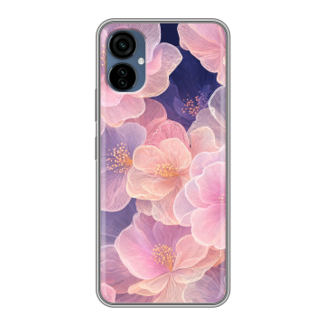 Силиконовый чехол на Tecno Camon 19 Neo с принтом женский Силиконовый чехол на Tecno Camon 19 Neo с принтом женский