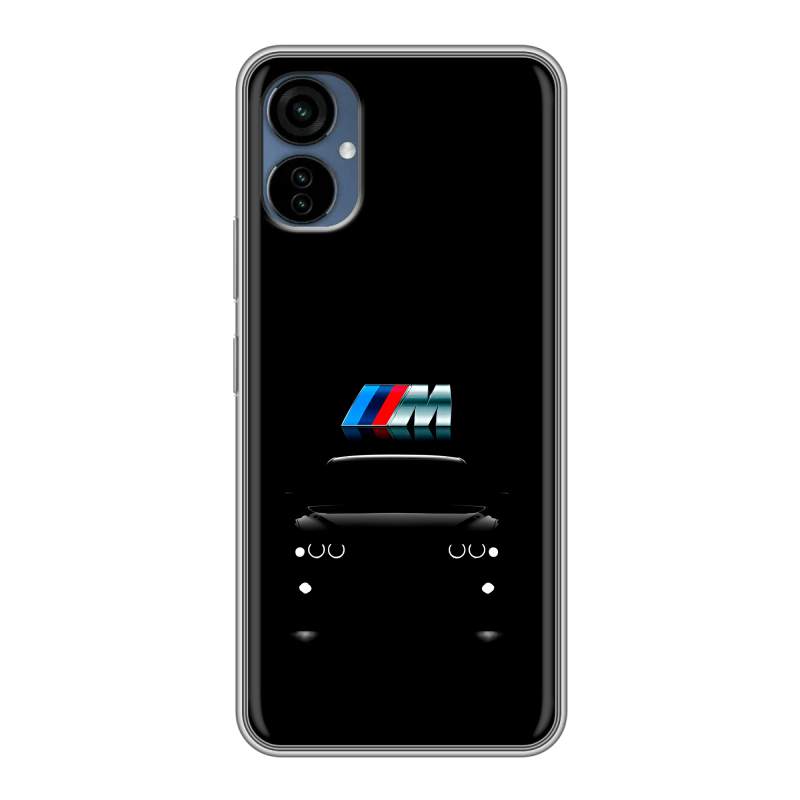 Силиконовый противоударный чехол на Tecno Camon 19 Neo с принтом БМВ BMW Силиконовый противоударный чехол на Tecno Camon 19 Neo с принтом БМВ BMW