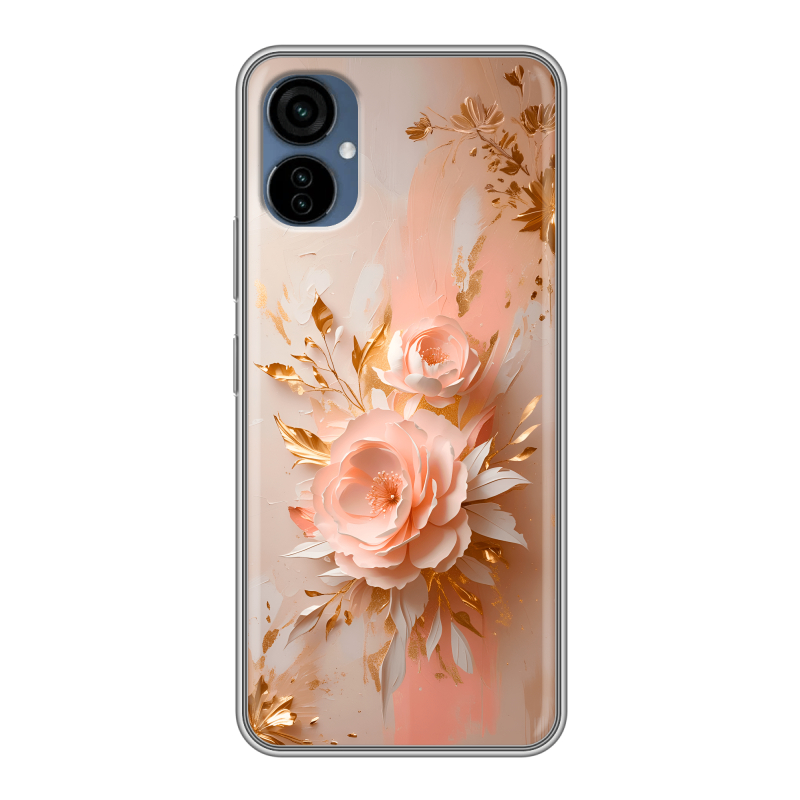 Силиконовый чехол на Tecno Camon 19 Neo с принтом женский Силиконовый чехол на Tecno Camon 19 Neo с принтом женский