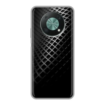 Силиконовый чехол на Huawei Nova Y90 с принтом Текстура металла Силиконовый чехол на Huawei Nova Y90 с принтом Текстура металла