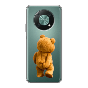 Силиконовый чехол на Huawei Nova Y90 с принтом Медведь Силиконовый чехол на Huawei Nova Y90 с принтом Медведь