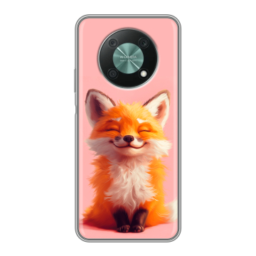 Силиконовый чехол на Huawei Nova Y90 с принтом милая лиса Силиконовый чехол на Huawei Nova Y90 с принтом милая лиса