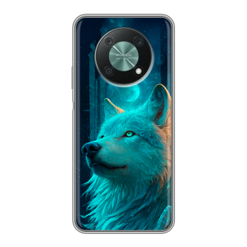 Силиконовый чехол на Huawei Nova Y90 с принтом бабочки саккура Силиконовый чехол на Huawei Nova Y90 с принтом бабочки саккура