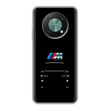 Силиконовый чехол на Huawei Nova Y90 с принтом БМВ BMW