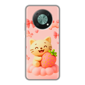 Силиконовый чехол на Huawei Nova Y90 с принтом для девочек