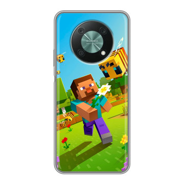 Силиконовый чехол на Huawei Nova Y90 с принтом Майнкрафт Minecraft Силиконовый чехол на Huawei Nova Y90 с принтом Майнкрафт Minecraft