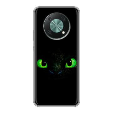 Силиконовый чехол на Huawei Nova Y90 с принтом Как приручить дракона Силиконовый чехол на Huawei Nova Y90 с принтом Как приручить дракона