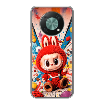 Силиконовый чехол на Huawei Nova Y90 с принтом Labubu Лабубу Силиконовый чехол на Huawei Nova Y90 с принтом Labubu Лабубу