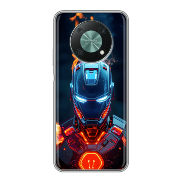 Силиконовый чехол на Huawei Nova Y90 с принтом IronMan Железный человек Силиконовый чехол на Huawei Nova Y90 с принтом IronMan Железный человек