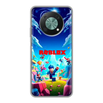 Силиконовый чехол на Huawei Nova Y90 с принтом Roblox Роблокс Силиконовый чехол на Huawei Nova Y90 с принтом Roblox Роблокс