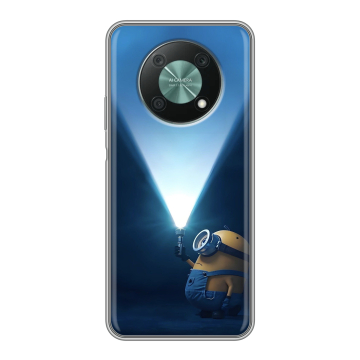Силиконовый чехол на Huawei Nova Y90 с принтом Миньоны Силиконовый чехол на Huawei Nova Y90 с принтом Миньоны
