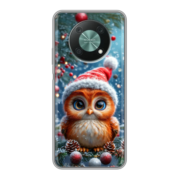 Силиконовый чехол на Huawei Nova Y90 с принтом Новый год Силиконовый чехол на Huawei Nova Y90 с принтом Новый год