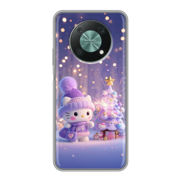 Силиконовый чехол на Huawei Nova Y90 с принтом Новый год Силиконовый чехол на Huawei Nova Y90 с принтом Новый год