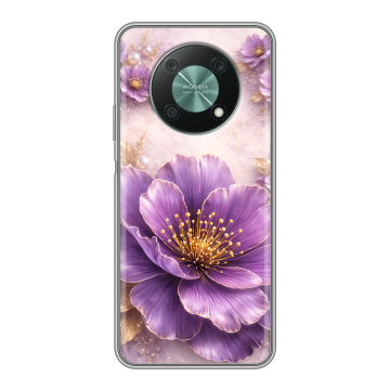 Силиконовый чехол на Huawei Nova Y90 с принтом женский