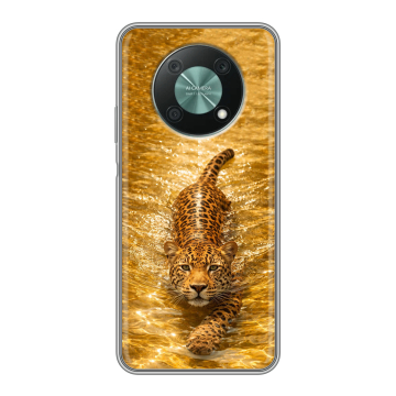 Силиконовый чехол на Huawei Nova Y90 с принтом женский