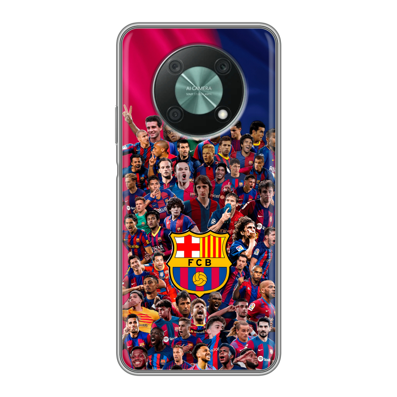 Силиконовый чехол на Huawei Nova Y90 с принтом Барселона Barcelona Силиконовый чехол на Huawei Nova Y90 с принтом Барселона Barcelona