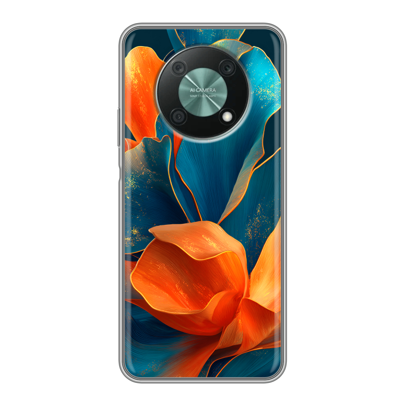 Силиконовый чехол на Huawei Nova Y90 с принтом Цветы Силиконовый чехол на Huawei Nova Y90 с принтом Цветы
