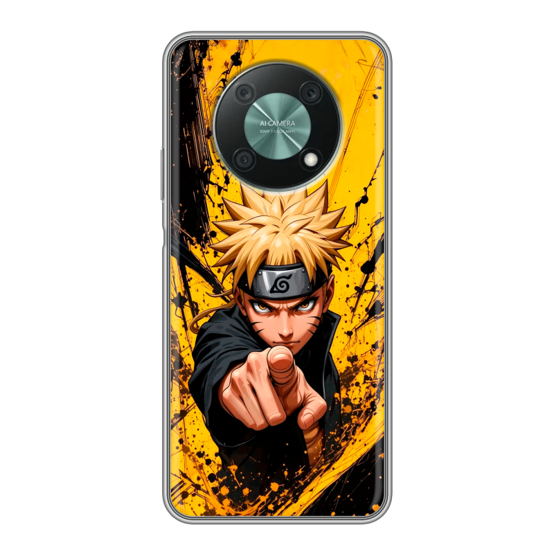 Силиконовый чехол на Huawei Nova Y90 с принтом Naruto Наруто Силиконовый чехол на Huawei Nova Y90 с принтом Naruto Наруто