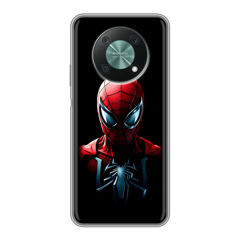 Силиконовый чехол на Huawei Nova Y90 с принтом Spiderman Человек паук Силиконовый чехол на Huawei Nova Y90 с принтом Spiderman Человек паук