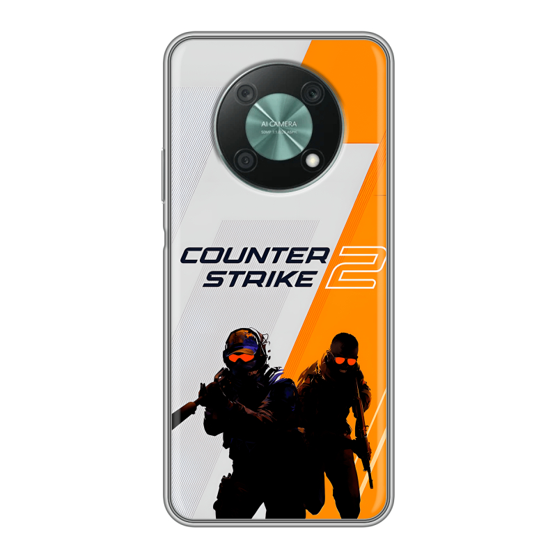 Силиконовый противоударный чехол на Huawei Nova Y90 с принтом Counter Strike Силиконовый противоударный чехол на Huawei Nova Y90 с принтом Counter Strike