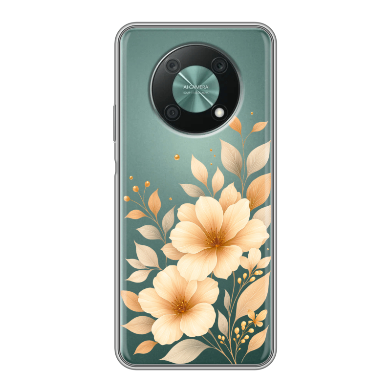 Силиконовый чехол на Huawei Nova Y90 с принтом для девушки Силиконовый чехол на Huawei Nova Y90 с принтом для девушки