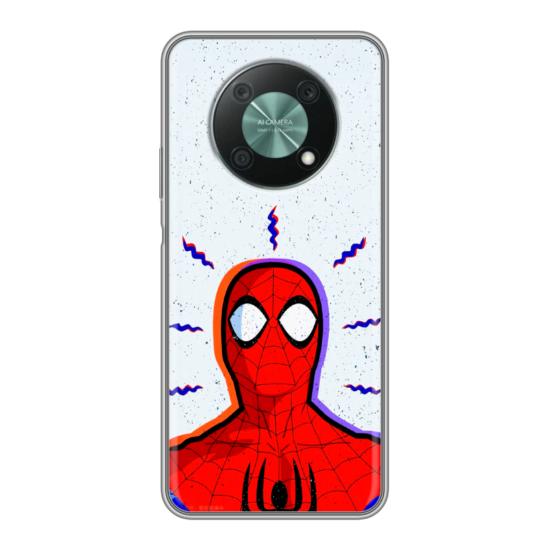 Силиконовый чехол на Huawei Nova Y90 с принтом Spiderman Человек паук Силиконовый чехол на Huawei Nova Y90 с принтом Spiderman Человек паук