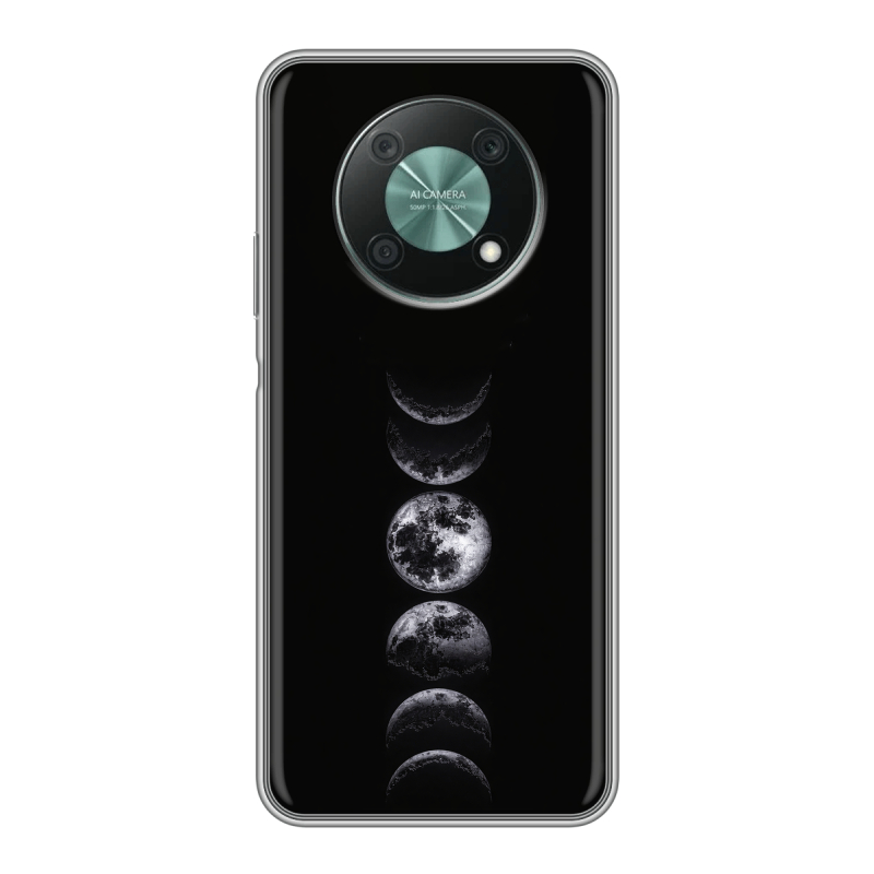 Силиконовый противоударный чехол на Huawei Nova Y90 с принтом женский Силиконовый противоударный чехол на Huawei Nova Y90 с принтом женский