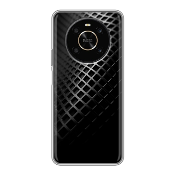 Силиконовый чехол на Huawei Honor X9 с принтом Текстура металла