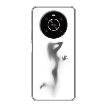 Силиконовый чехол на Huawei Honor X9 с принтом Силуэт