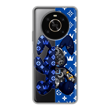 Силиконовый чехол на Huawei Honor X9 с принтом Луи робот