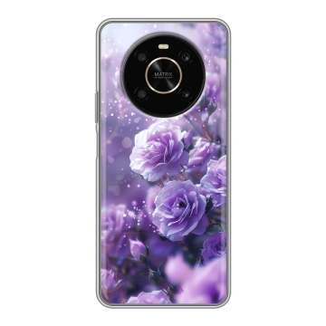 Силиконовый чехол на Huawei Honor X9 с принтом Розы цветы