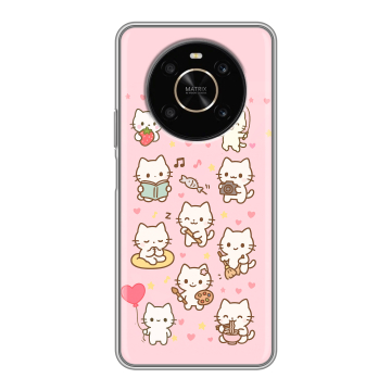 Силиконовый чехол на Huawei Honor X9 с принтом Hello Kitty Хелоу Кити