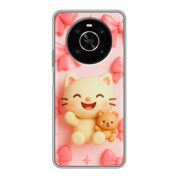 Силиконовый чехол на Huawei Honor X9 с принтом для девочек