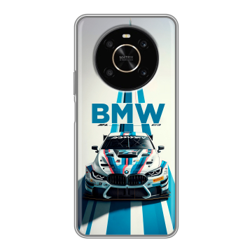 Силиконовый чехол на Huawei Honor X9 с принтом БМВ BMW