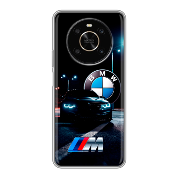 Силиконовый чехол на Huawei Honor X9 с принтом БМВ BMW