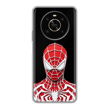 Силиконовый чехол на Huawei Honor X9 с принтом человек паук spiderman
