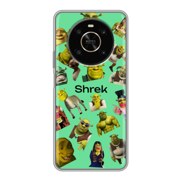 Силиконовый чехол на Huawei Honor X9 с принтом Шрек Shrek