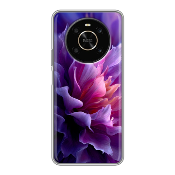 Силиконовый чехол на Huawei Honor X9 с принтом женский цветы