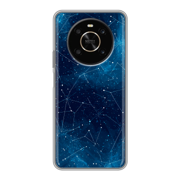 Силиконовый чехол на Huawei Honor X9 с принтом Космос звезды