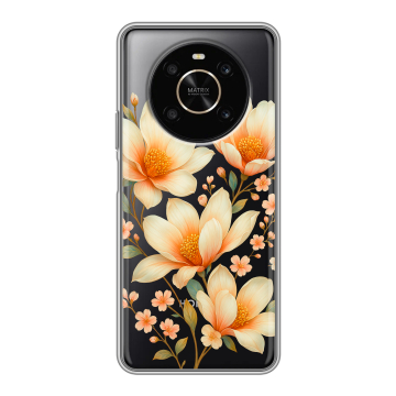 Силиконовый чехол на Huawei Honor X9 с принтом Цветы