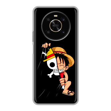 Силиконовый чехол на Huawei Honor X9 с принтом One Piece Ван Пис