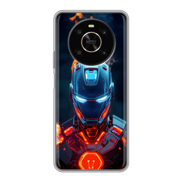 Силиконовый чехол на Huawei Honor X9 с принтом IronMan Железный человек