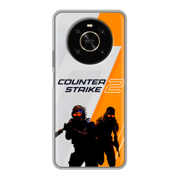 Силиконовый чехол на Huawei Honor X9 с принтом Counter Strike