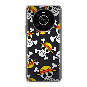 Силиконовый чехол на Huawei Honor X9 с принтом One Piece Ван Пис