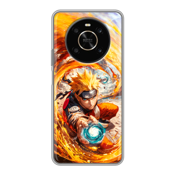 Силиконовый чехол на Huawei Honor X9 с принтом Аниме Наруто Naruto
