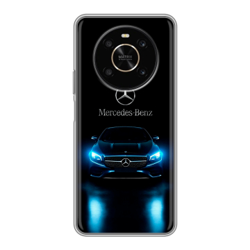 Силиконовый чехол на Huawei Honor X9 с принтом Mercedes Мерседес