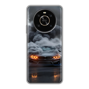 Силиконовый чехол на Huawei Honor X9 с принтом BMW БМВ