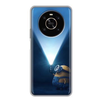 Силиконовый чехол на Huawei Honor X9 с принтом Миньоны
