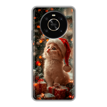 Силиконовый чехол на Huawei Honor X9 с принтом Новый год