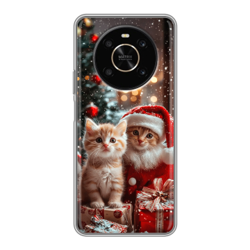 Силиконовый чехол на Huawei Honor X9 с принтом Новый год